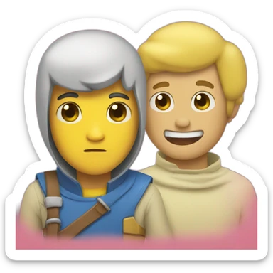 Finn and Jake sticker