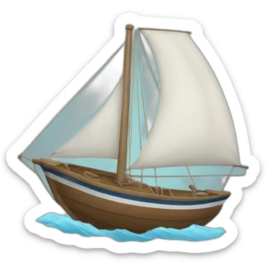 Sailing thunder seal sticker