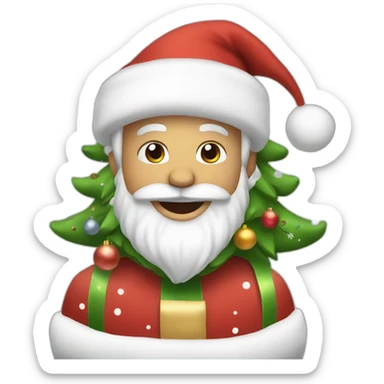 Happy Christmas sticker