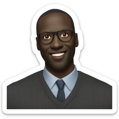 Omar Sy sticker