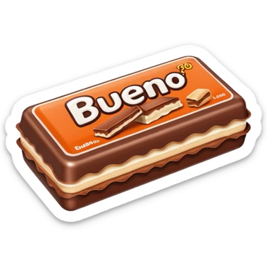 kinder bueno sticker