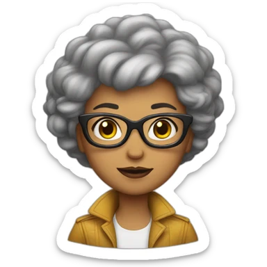 Super nana rebelle sticker