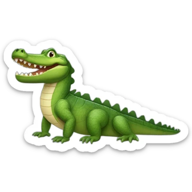 Crocodile, alligator sticker