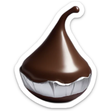 Hershey kiss sticker