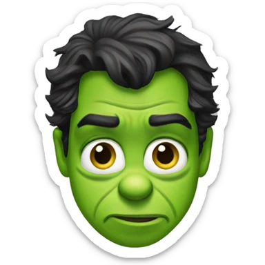 henry cavill as grinch sticker