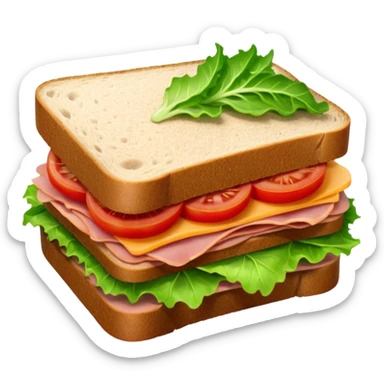 ham sandwich sticker