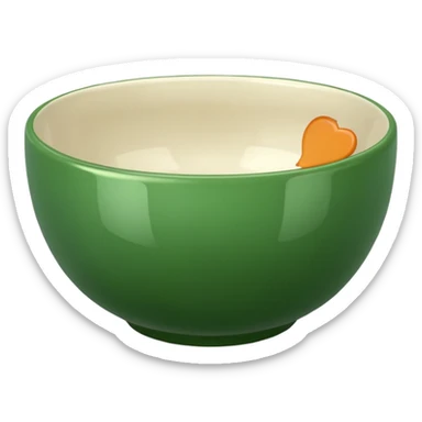 Big green bowl
 sticker
