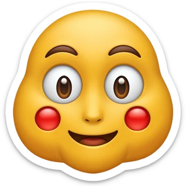 Буква О в сердечке sticker