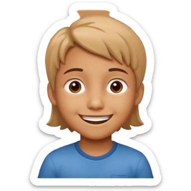 un copil care ii place matematica sticker