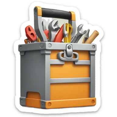 toolbox hosted on the internet sticker