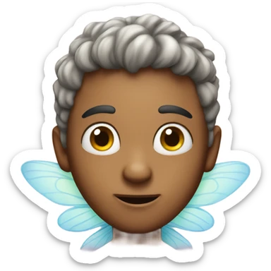 a fairy that didn't sleep well sticker