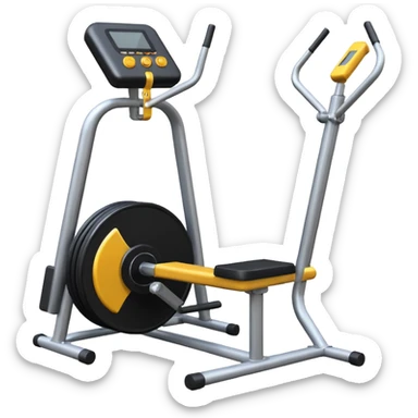 gym cable machine sticker