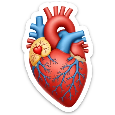 diabetic heart sticker