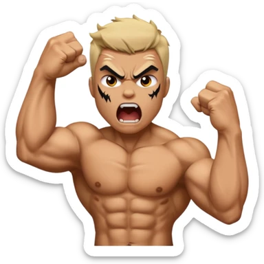 Asim crashes the car, throwing something over Ran's head; she gets angry at him  sticker