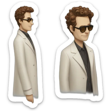 Rampa de la série Good Omens sticker