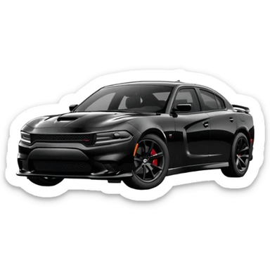 CHARGER DOSH HellCat SRT sticker