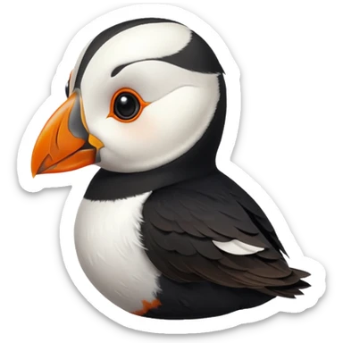 cute puffin sticker