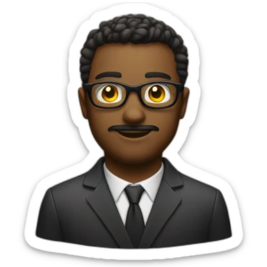 deal with it glasses sticker