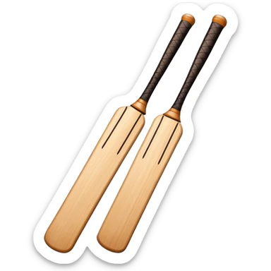 Cricket bat sticker