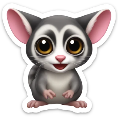 sugar glider sticker