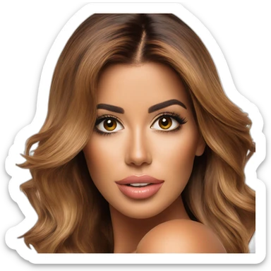 holly peers photoshoot sticker