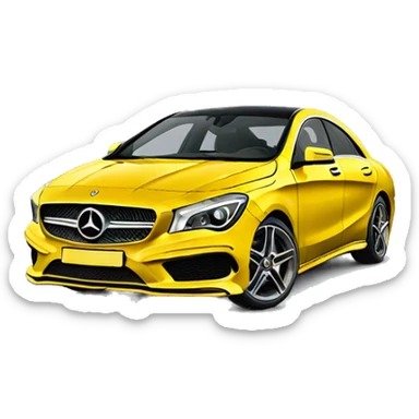 Benz cla200 sticker