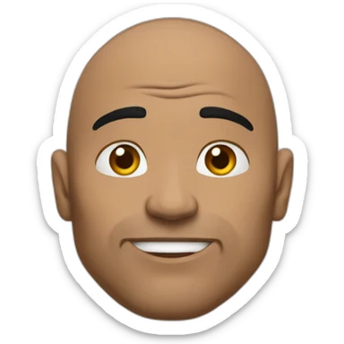 The rock clin d’œil sticker