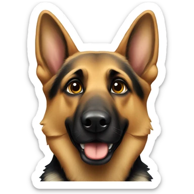 German shepherd  sticker