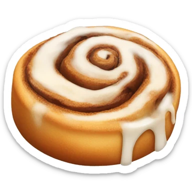 cinnamon roll sticker
