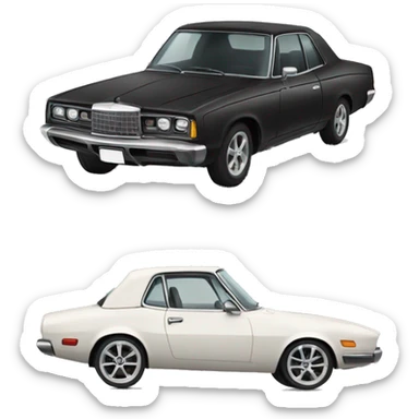 million dollar car sticker