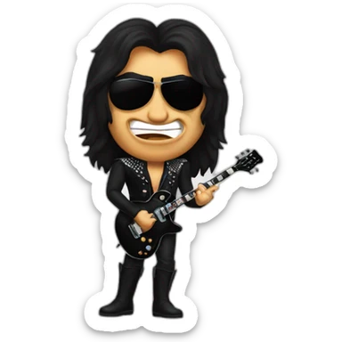 Gene Simmons sticker