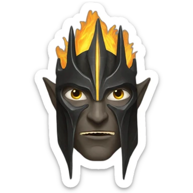 Sauron Lord Of The Ring sticker