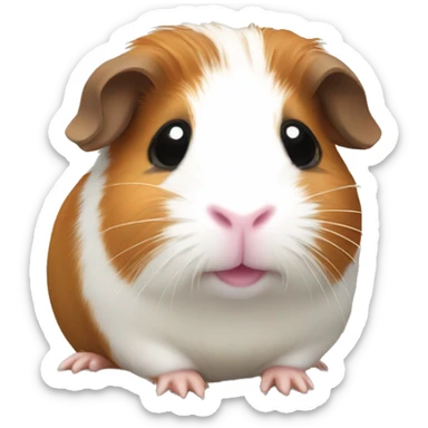 Kawaii Guinea pig sticker