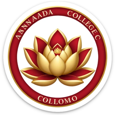 Ananda college colombo 10 logo sticker