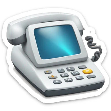 Teléfono móvil apagándose sticker