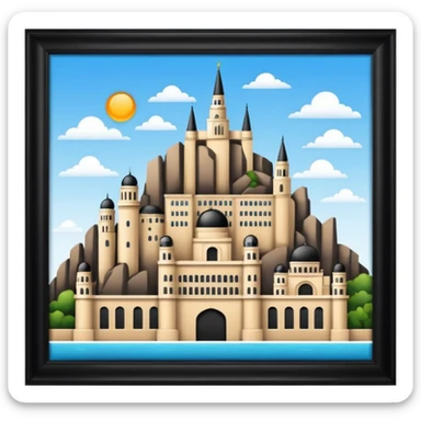 Famous Buildings in the World sticker