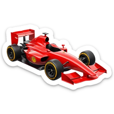 formula 1 car sticker
