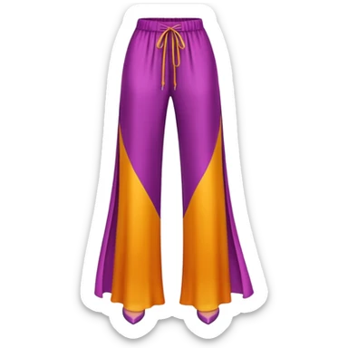 fashion colorful trouser sticker