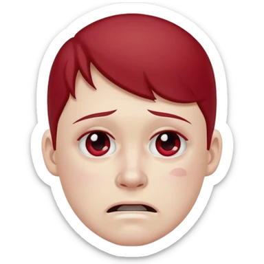 An fsu emoji with an fsu fan crying/depressed sticker