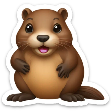 beaver  sticker