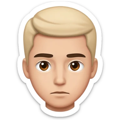 Cara de celos  sticker