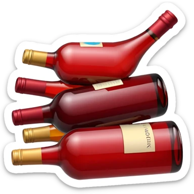 wine colored sticker