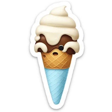 Ice cream sticker