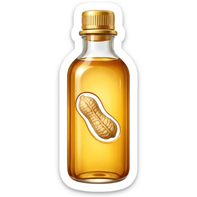 Peanut oil sticker