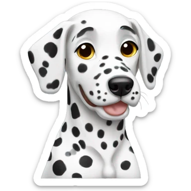 Dalmatian  sticker