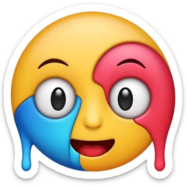 Make a weird emoji sticker