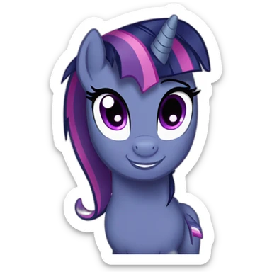 Twilight sparkle sticker