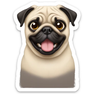 Pug  sticker