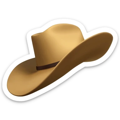 Sombrero de vaquero sticker