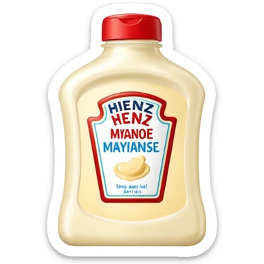 Heinz Mayonnaise Sachets 10ml sticker